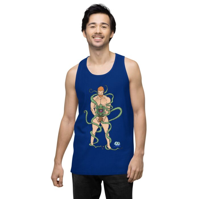 Men’s premium tank top - Feed Me - Image 8
