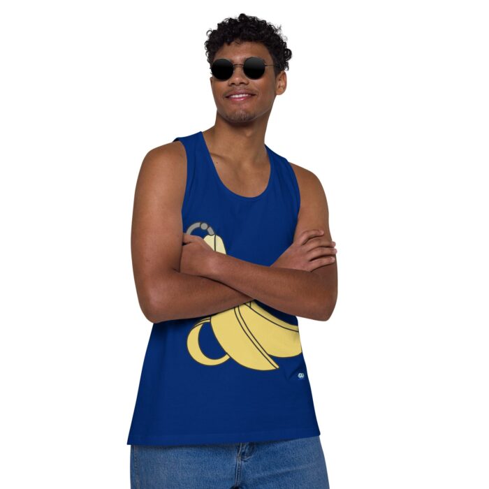 Men’s premium tank top - Pierced Banana - Image 7