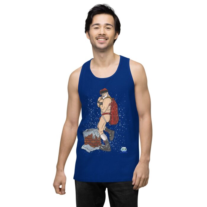 Men’s premium tank top - Santa's Sack - Image 8