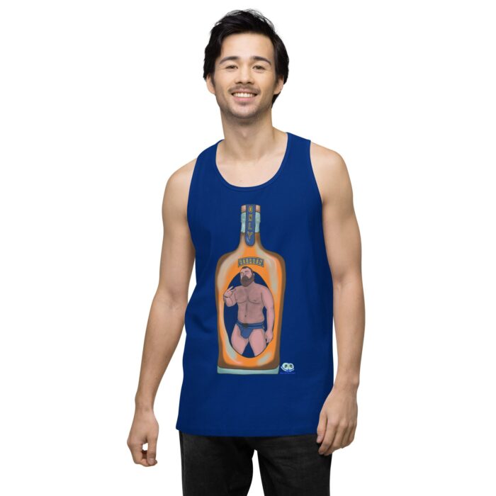 Men’s premium tank top - Two Fingers - Image 8