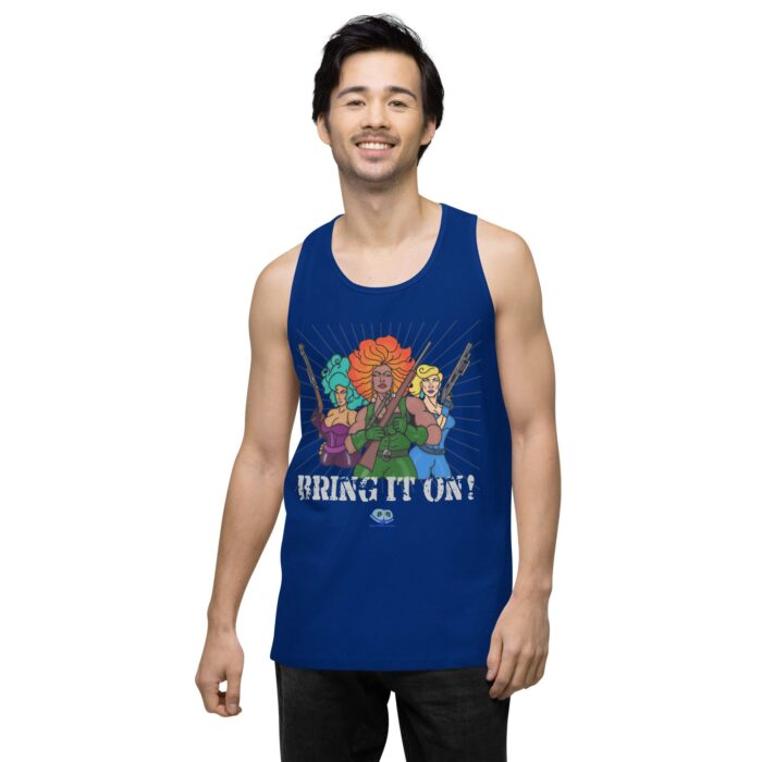 Men’s premium tank top - War on Drag - Image 7