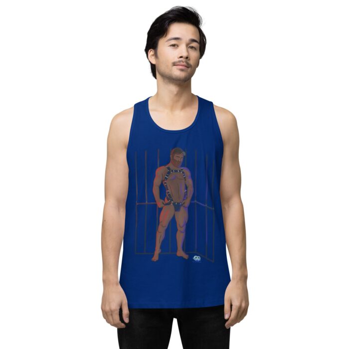 Men’s premium tank top - Busted - Image 7