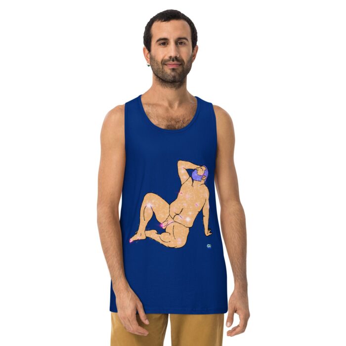 Men’s premium tank top - Cosmic - Image 4