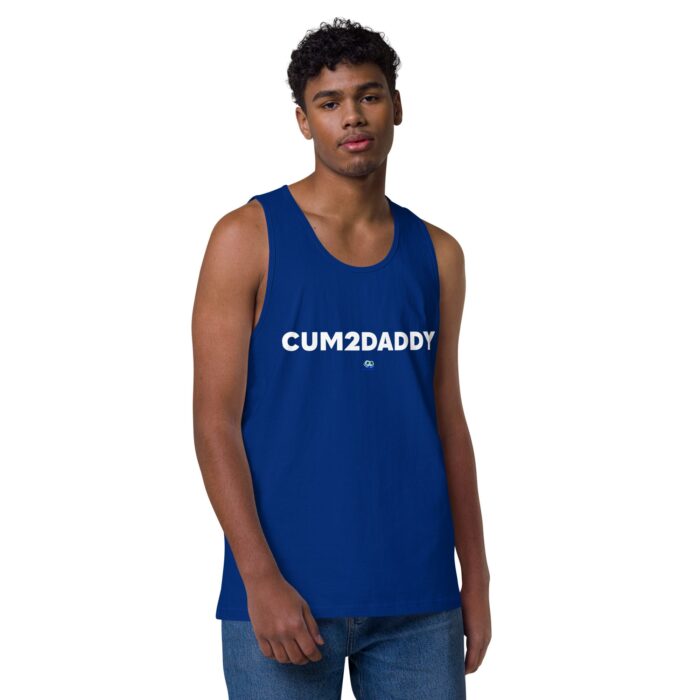 Men’s premium tank top - Cum 2 Daddy