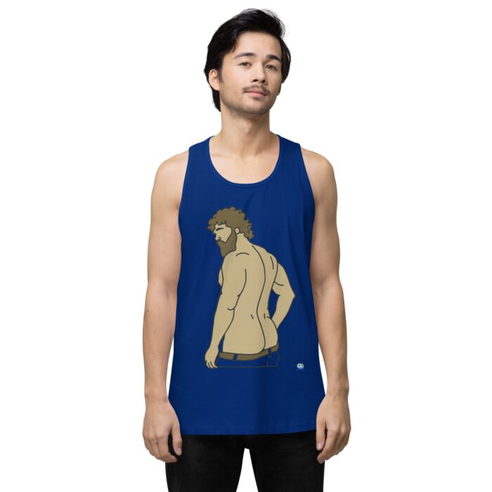 Men’s premium tank top - Curly Hair and All that Ass - Image 7