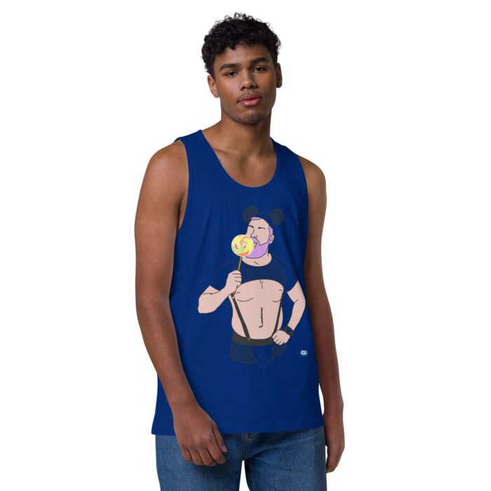 Men’s premium tank top - Disney Sucker - Image 6