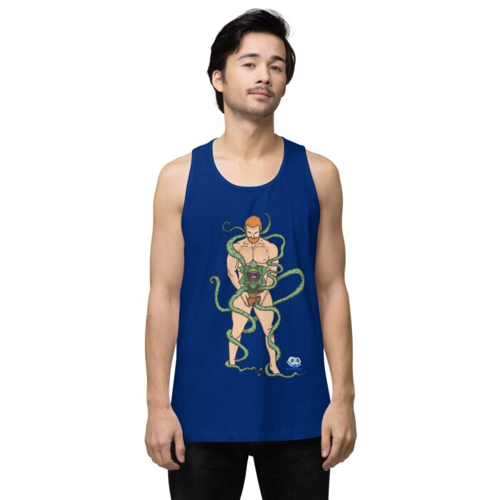 Men’s premium tank top - Feed Me - Image 7