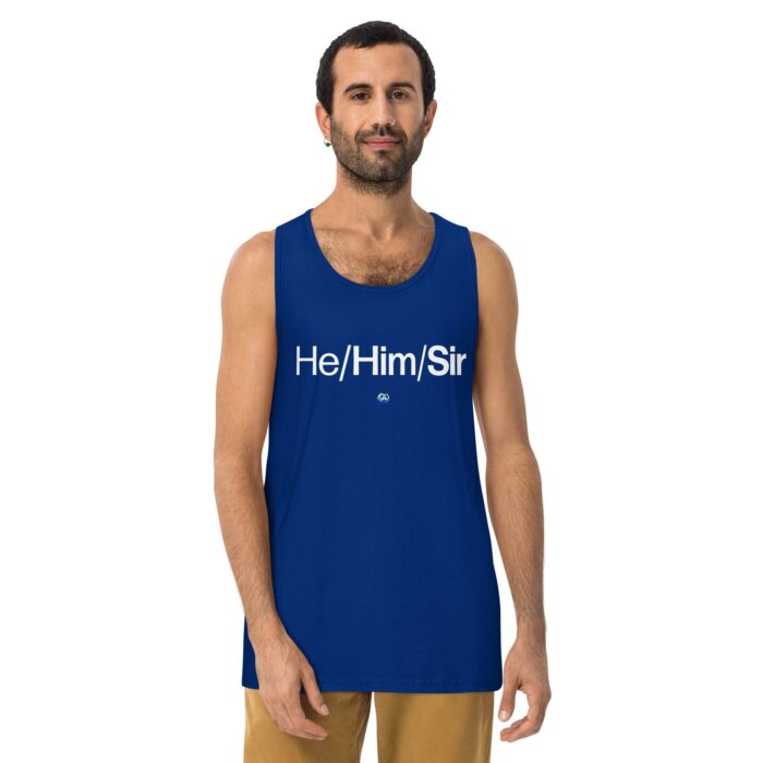 Men’s premium tank top - He/Him/Sir - Image 4