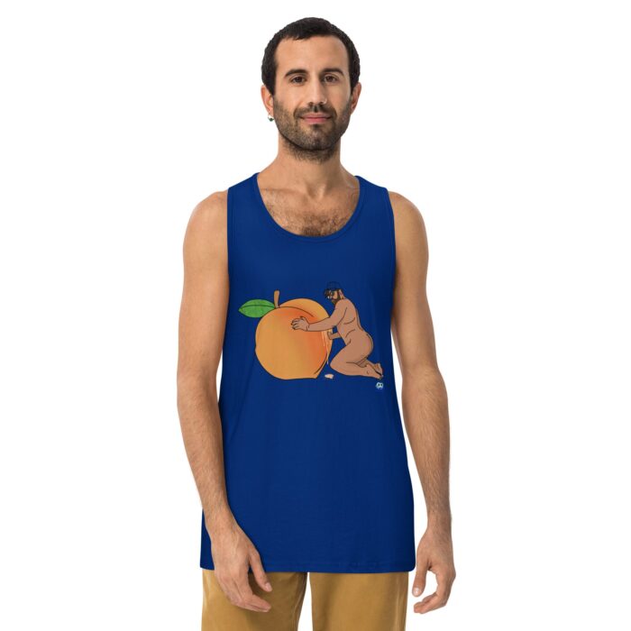 Men’s premium tank top - Juicy - Image 3