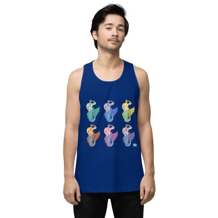 Men’s premium tank top - MerCub Multi - Image 7