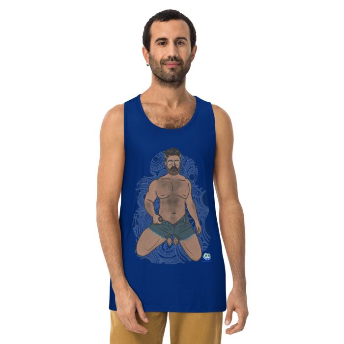 Men’s premium tank top - Persian Daddy - Image 4