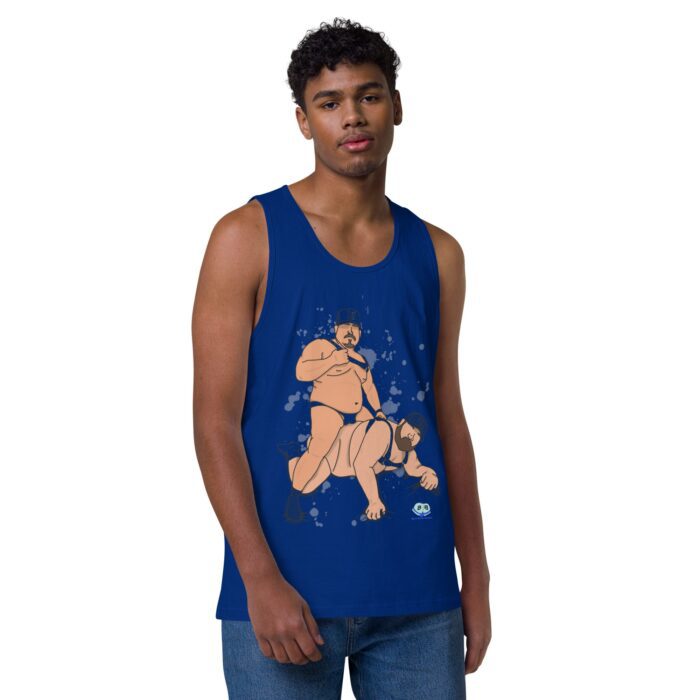 Men’s premium tank top - Ride 'Em - Image 6