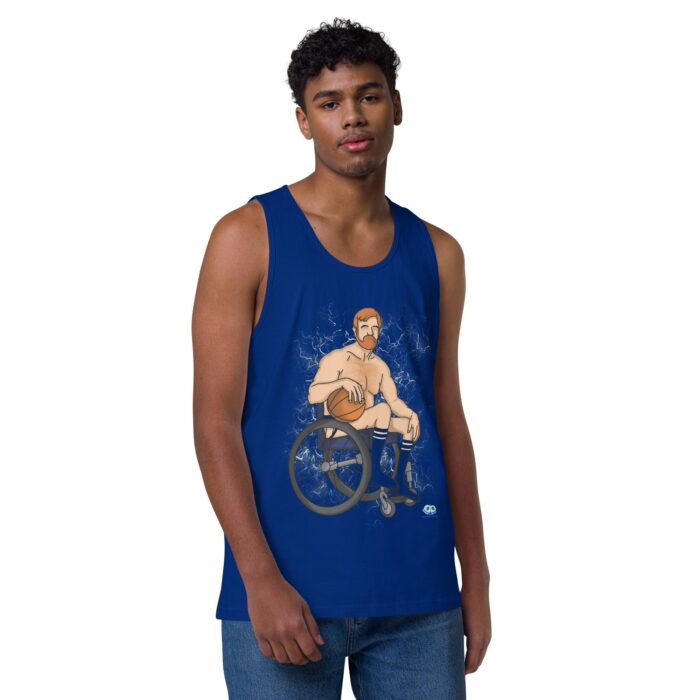 Men’s premium tank top - Rolling Heat - Image 6