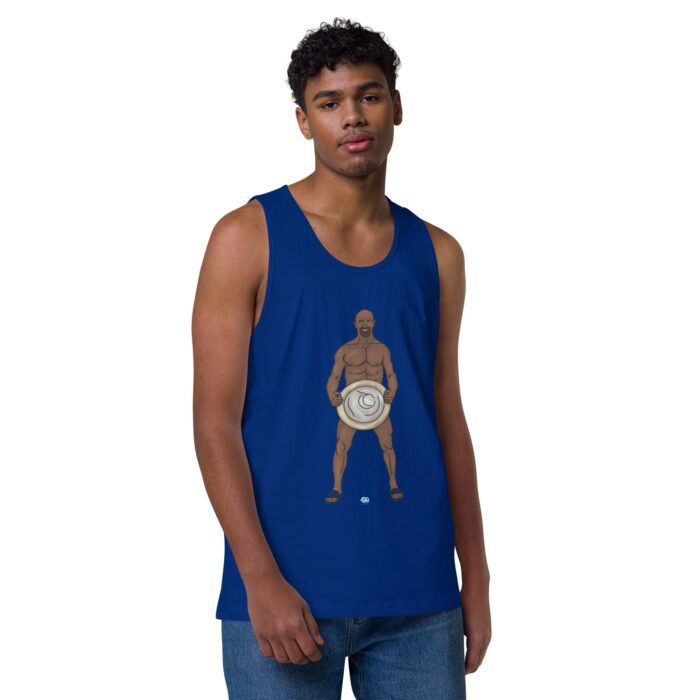 Men’s premium tank top - Safety First - Image 6