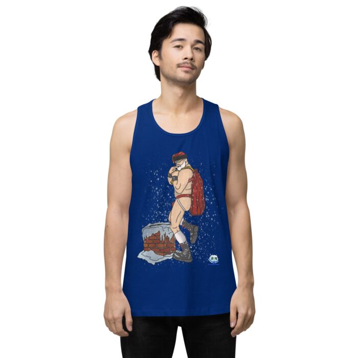 Men’s premium tank top - Santa's Sack - Image 7