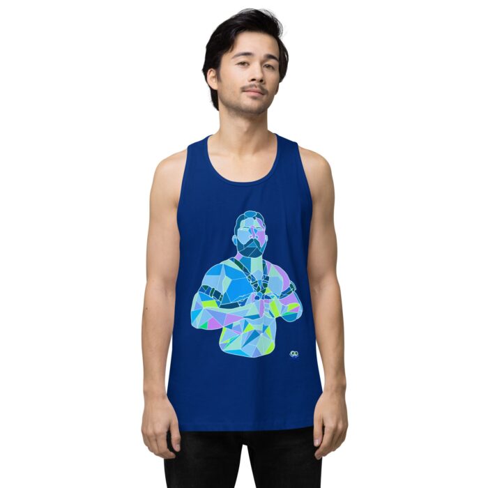 Men’s premium tank top - Shattered - Image 6