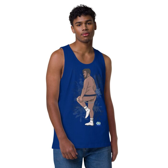 Men’s premium tank top - Undress - Image 6