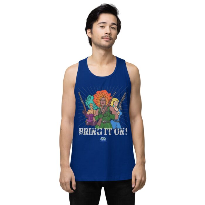 Men’s premium tank top - War on Drag - Image 6