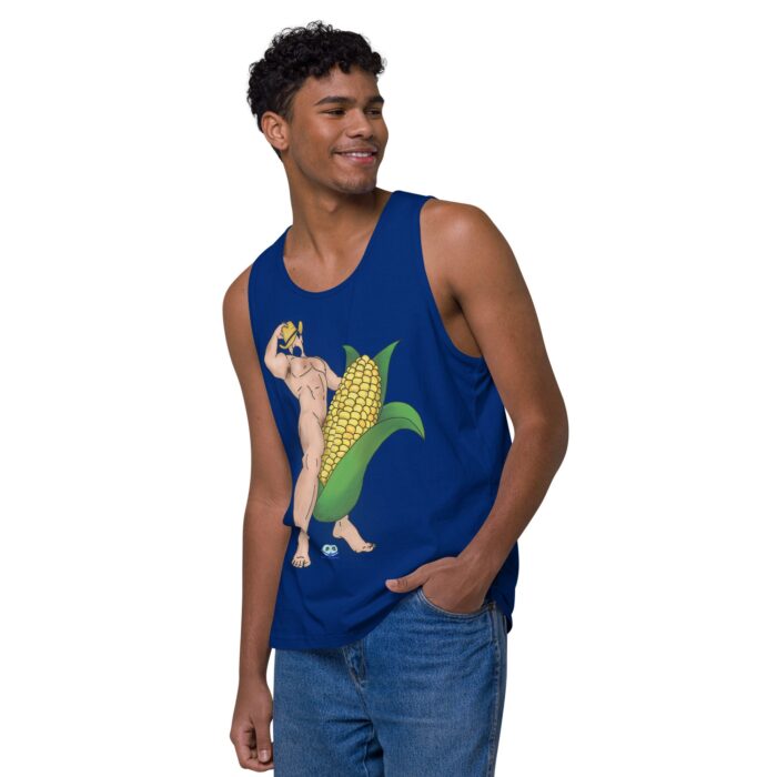 Men’s premium tank top - Aww Shucks - Image 8