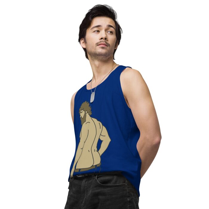 Men’s premium tank top - Curly Hair and All that Ass - Image 10