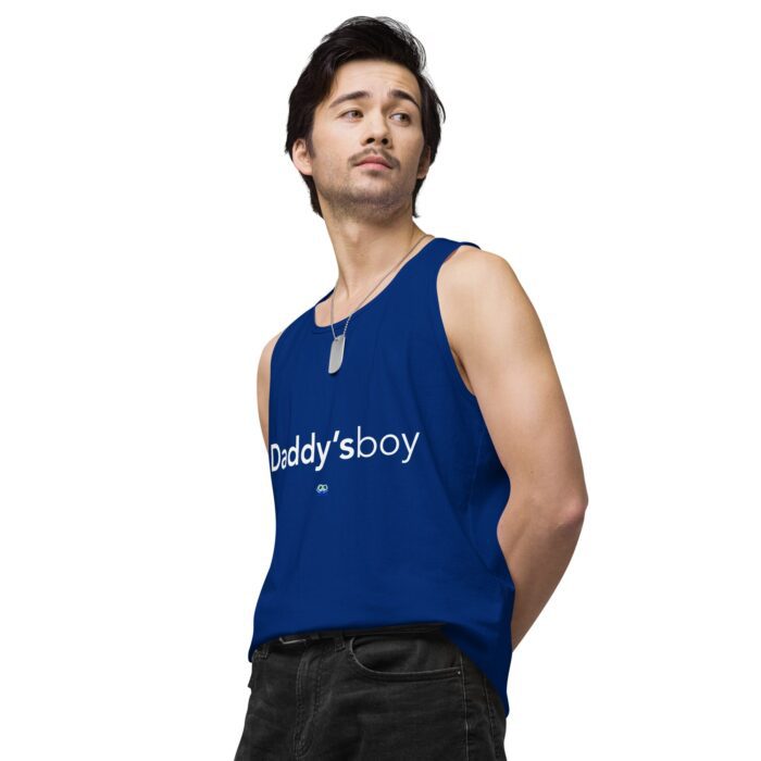 Men’s premium tank top - Daddy's Boy - Image 10