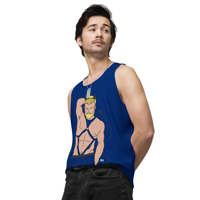 Men’s premium tank top - Devil - Image 10