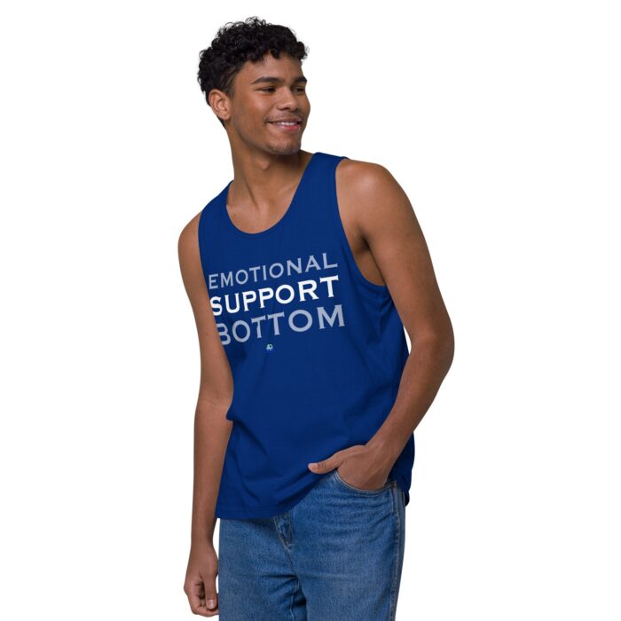 Men’s premium tank top - Emotional Support Bottom - Image 7