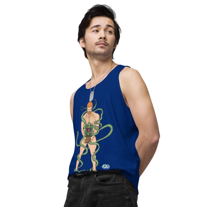 Men’s premium tank top - Feed Me - Image 10
