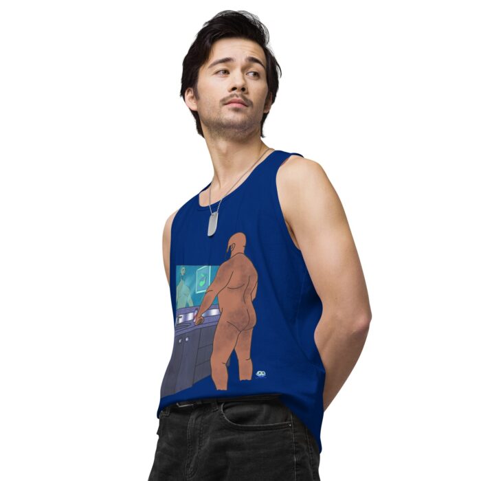 Men’s premium tank top - Morning Routine - Image 10