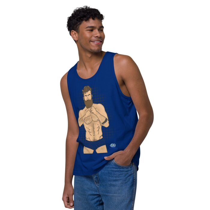 Men’s premium tank top - Put Up Your Dukes - Image 7