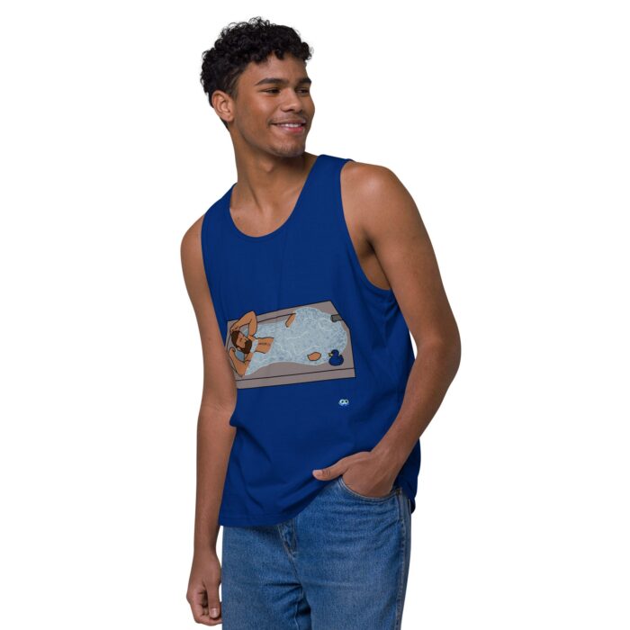 Men’s premium tank top - Rubber Ducky - Image 8