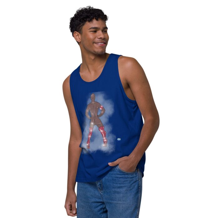 Men’s premium tank top - Showtime - Image 8