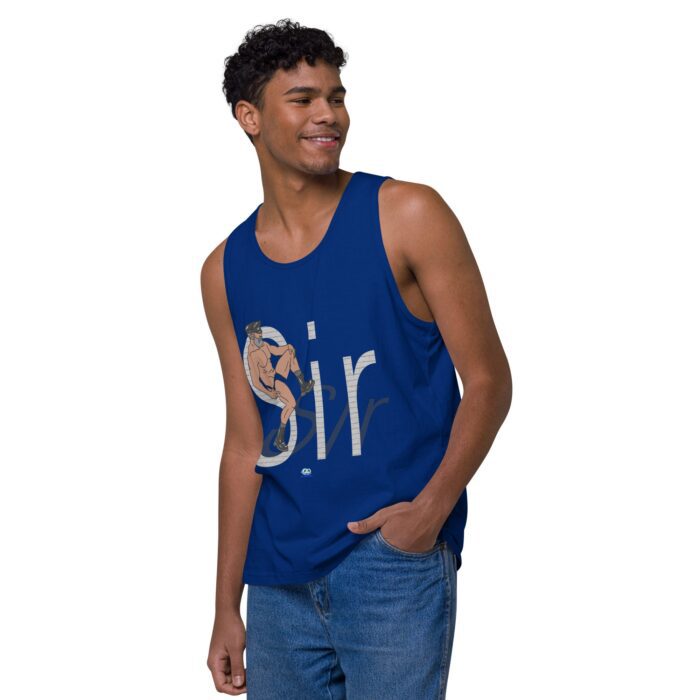 Men’s premium tank top - Sir - Image 8