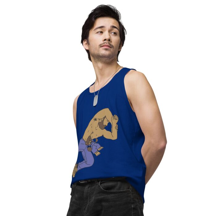 Men’s premium tank top - Teddy Bear Snuggles - Image 10