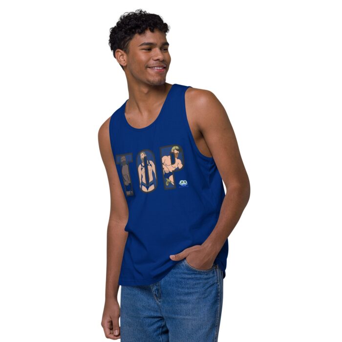Men’s premium tank top - TOP Cutout - Image 8