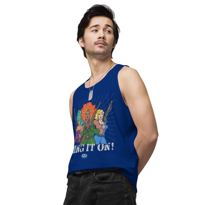 Men’s premium tank top - War on Drag - Image 9