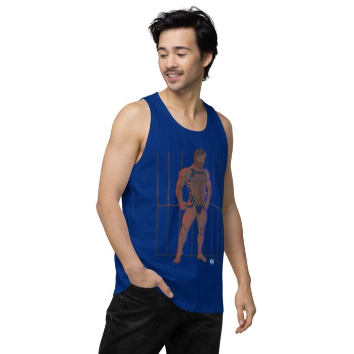Men’s premium tank top - Busted - Image 9