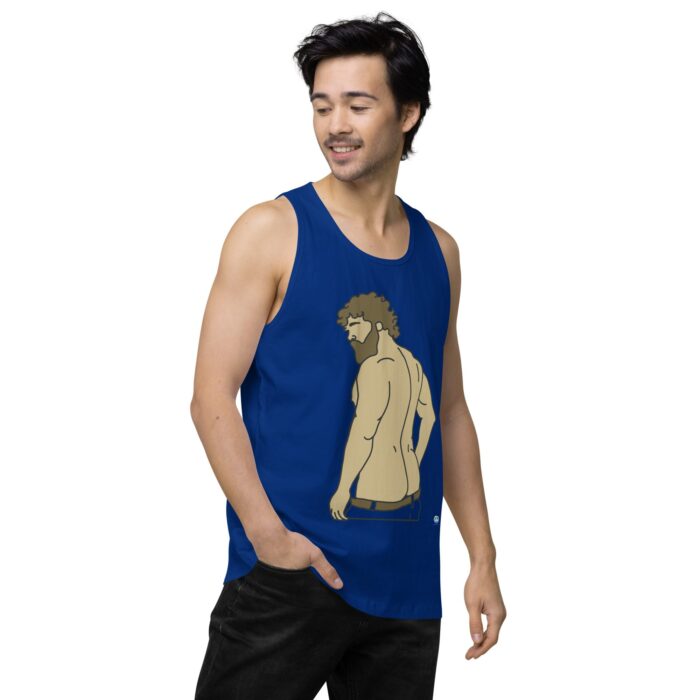 Men’s premium tank top - Curly Hair and All that Ass - Image 9