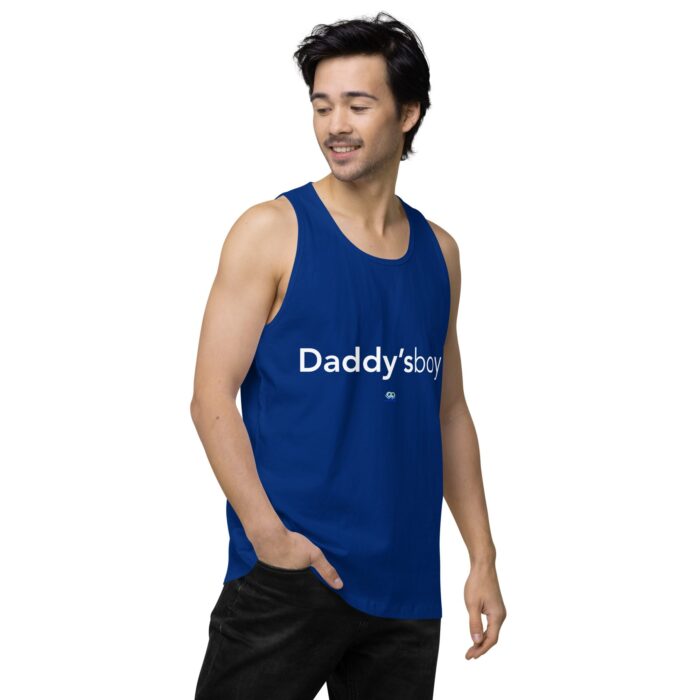 Men’s premium tank top - Daddy's Boy - Image 9