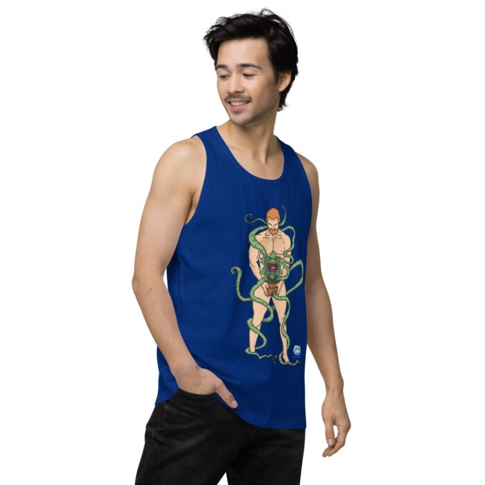 Men’s premium tank top - Feed Me - Image 9