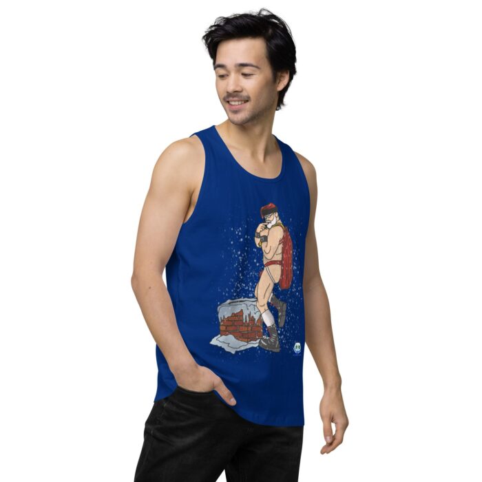 Men’s premium tank top - Santa's Sack - Image 9