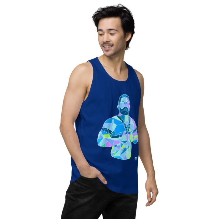 Men’s premium tank top - Shattered - Image 8