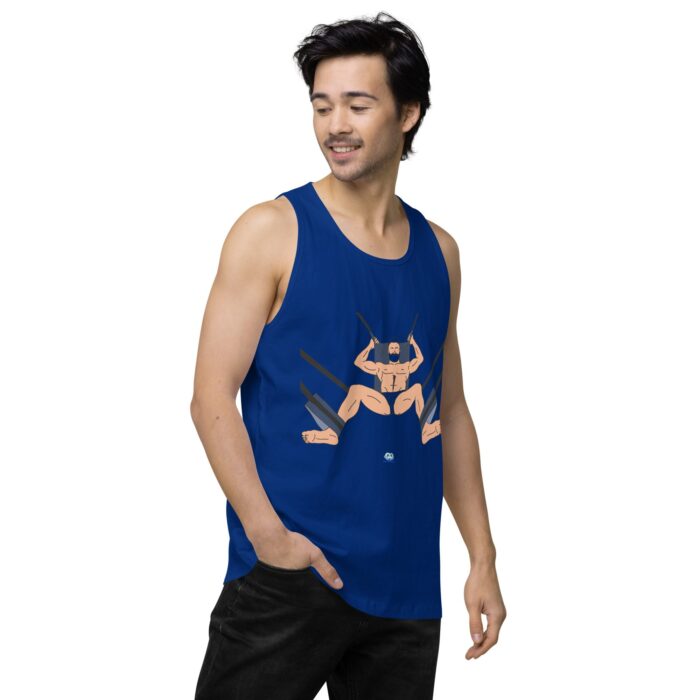 Men’s premium tank top - Sling Set - Image 9