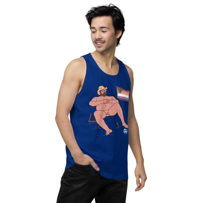 Men’s premium tank top - Beach Day - Image 3