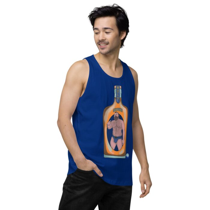Men’s premium tank top - Two Fingers - Image 9
