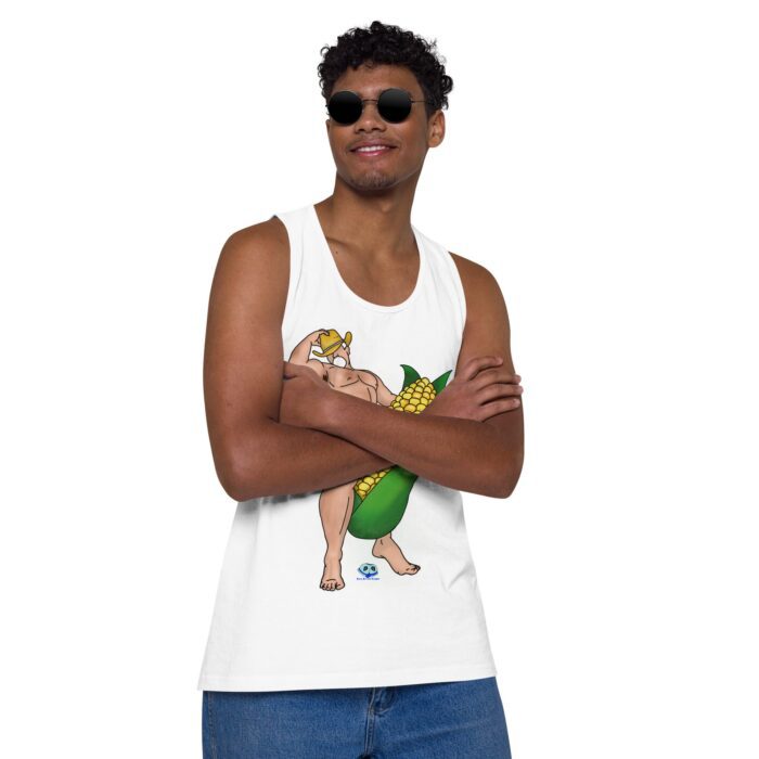 Men’s premium tank top - Aww Shucks - Image 50