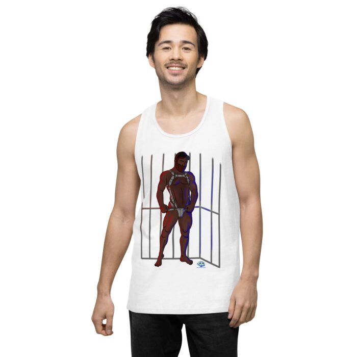 Men’s premium tank top - Busted - Image 62