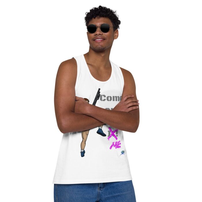 Men’s premium tank top - Come and Take Me - Image 42