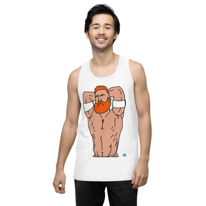 Men’s premium tank top - Ginger Pits - Image 62