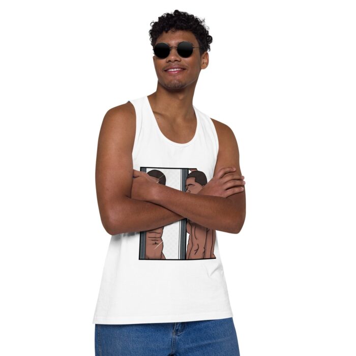 Men’s premium tank top - Man in the Mirror - Image 46